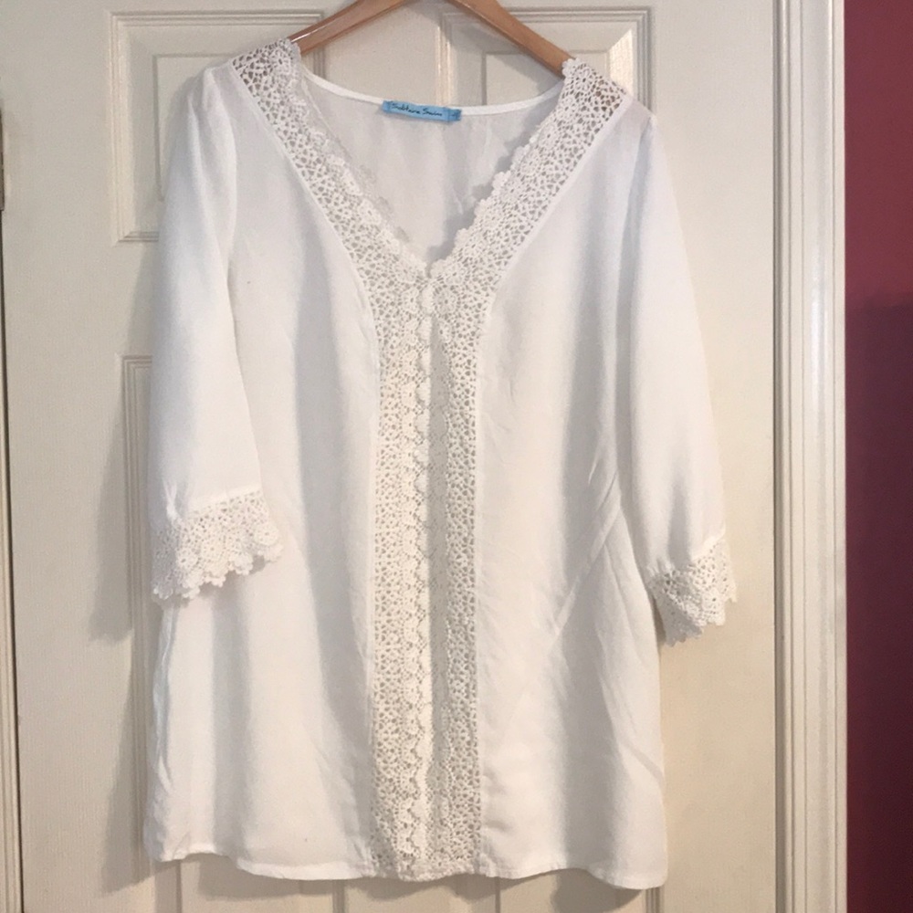 solitaire swim blouse - Picture 1 of 8